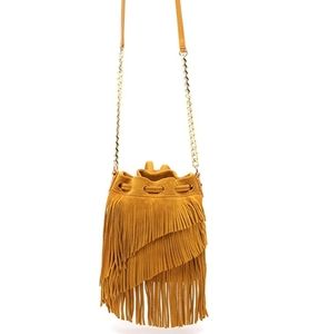 Elizabeth and James Bucket Fringe Bag